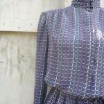 1980s Black Printed Secreta..