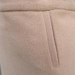 1960s Skirt Tan Wool A line..