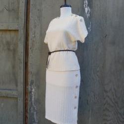 1960s 2 Piece Set Blouse and Skirt