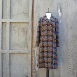 1960's Wool Double Breasted Coat
